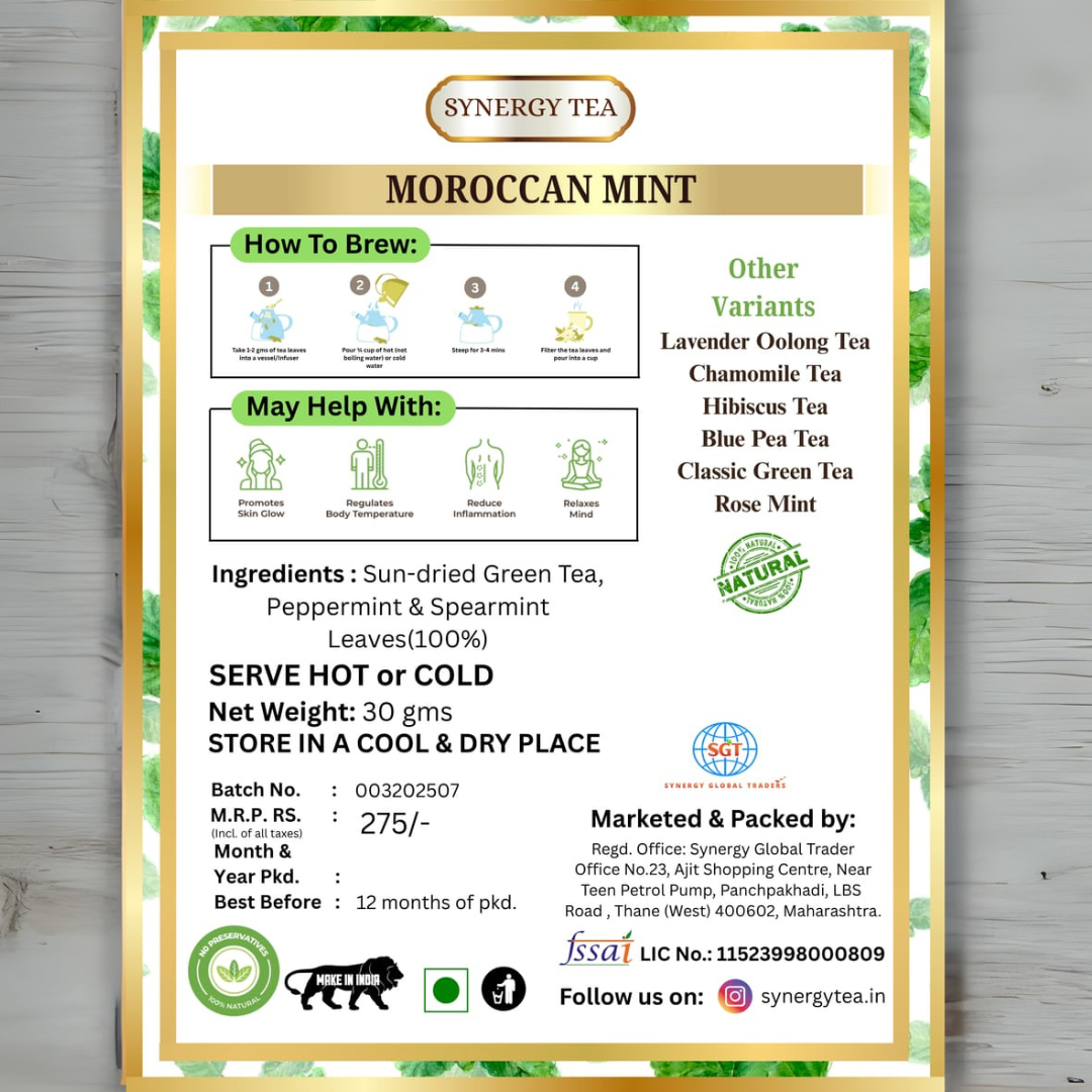 Mellow Moroccan Mint