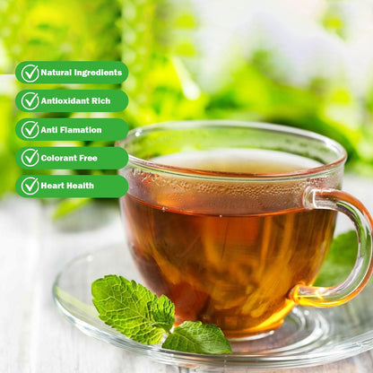 Loose green tea leaves from Synergy Tea Classic Green Tea